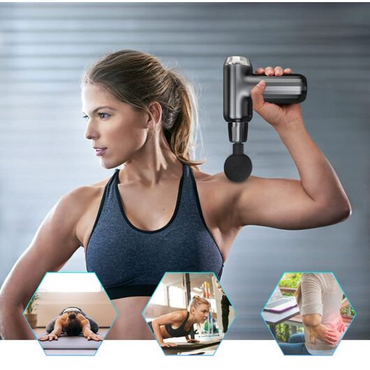 مسدس تدليك العضلات FH-820 مع 4 ملحقات