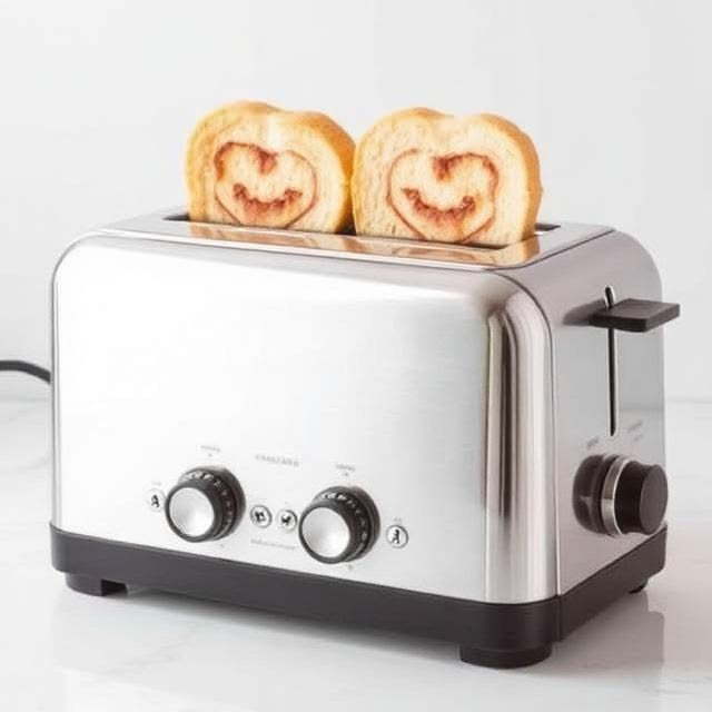 Olympia 2 Slice Toaster OE-506 Electric Bread Toaster Machine Fast Toasting UAE KSA