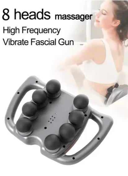 8D Massage Gun – Deep Tissue Relief for Athletes & Gym Recovery