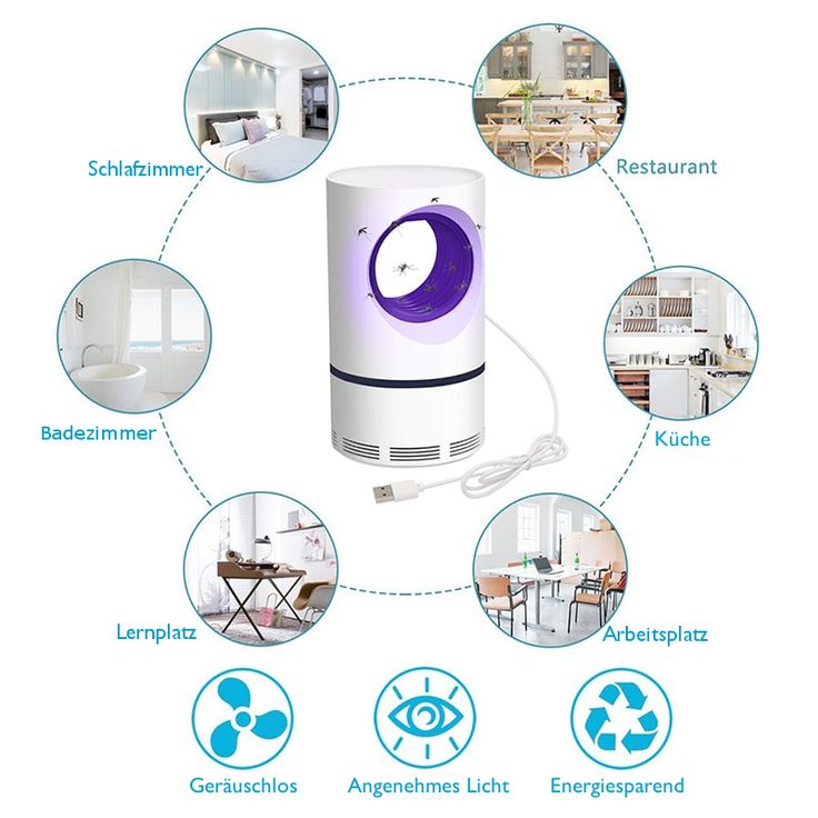 Mosquito Repellent Electric Plug In Device Anti Mosquito Machine Home Use UAE KSA