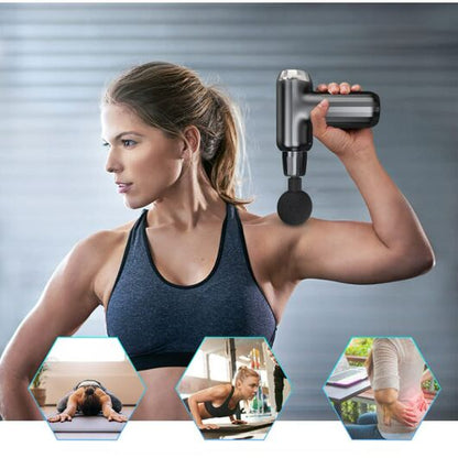 مسدس تدليك العضلات FH-820 مع 4 ملحقات 
