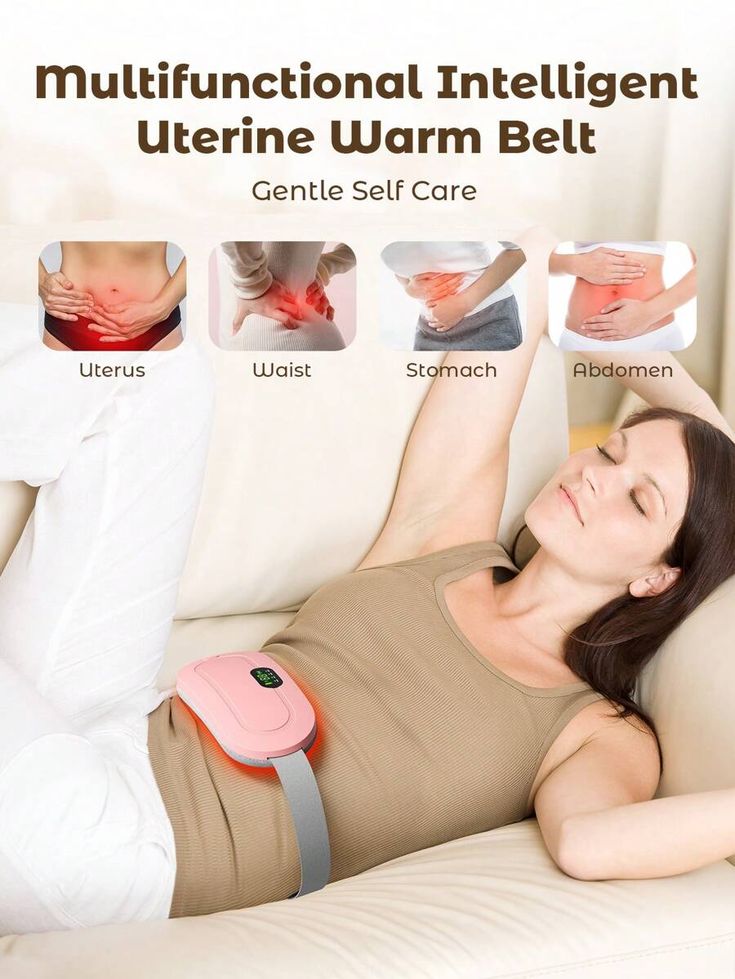 Portable Period Pain Relief Heating Belt for Women