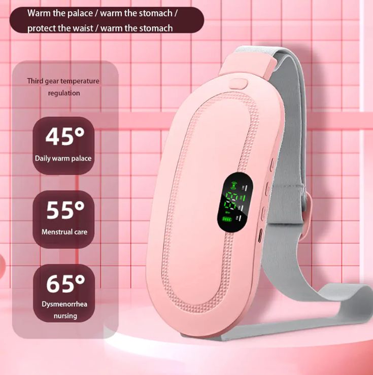 Portable Period Pain Relief Heating Belt for Women