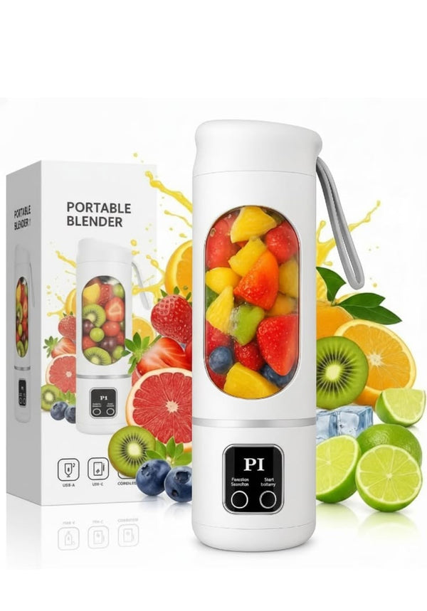 USB Rechargeable Portable Blender – Leak-Proof & Travel-Friendly