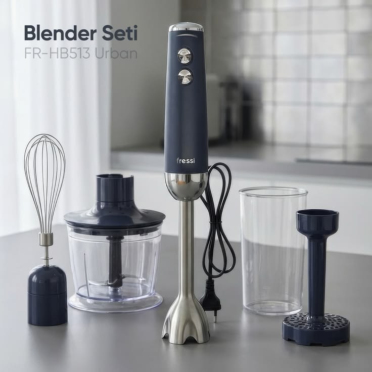 Raf 4-in-1 Blender Set Electric Mixer Grinder Juicer for Kitchen UAE KSA