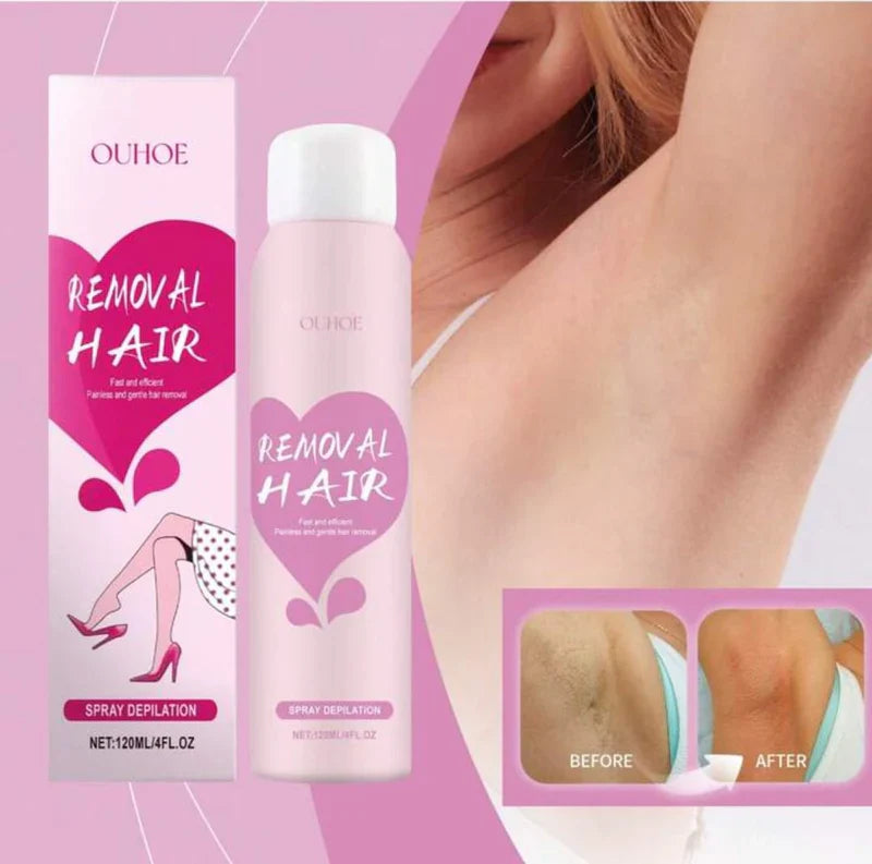 Ouhoe Hair Removal Spray UAE KSA –Safe and Easy Spray for Hair Removal and Smooth Skin